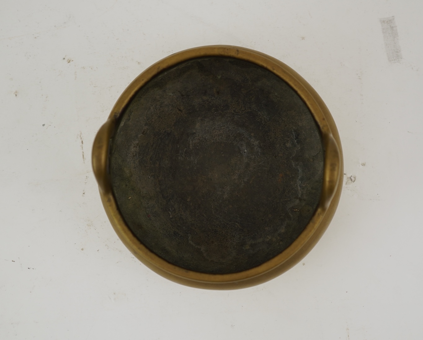 A Chinese bronze censer, ding, Xuande mark, 18th/19th century